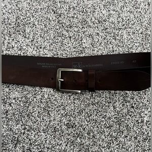 Men’s brown leather belt size 40